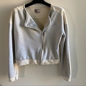 Kut From The Kloth Jacket Asymmetrical Zip M